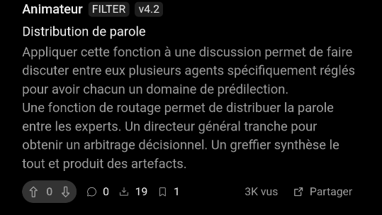 Aperçu du projet OpenWebUI Table Ronde